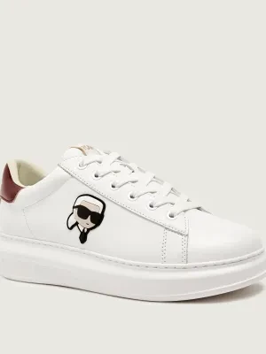 Karl Lagerfeld Skórzane sneakersy KAPRI Karl NFT Lo Lace