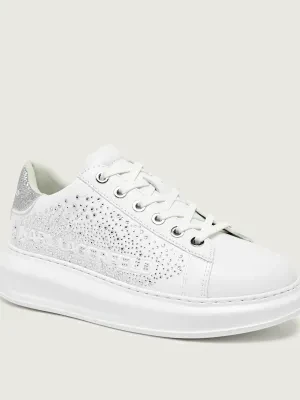 Karl Lagerfeld Skórzane sneakersy KAPRI Konstellation Lo