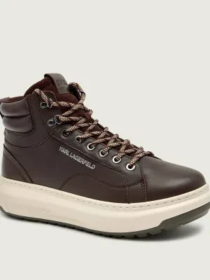 Karl Lagerfeld Skórzane sneakersy KAPRI LUG