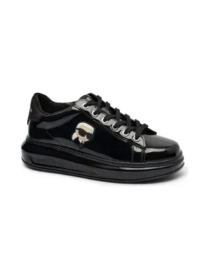 Karl Lagerfeld Skórzane sneakersy KAPRI NFT Shine