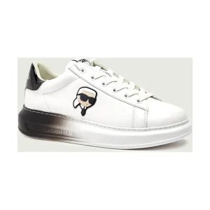 Karl Lagerfeld Skórzane sneakersy KAPRI Ombre NFT Lo Lace