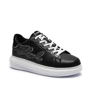 Karl Lagerfeld Skórzane sneakersy KAPRI Signia Emboss