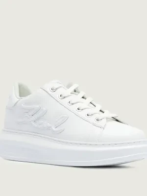 Karl Lagerfeld Skórzane sneakersy KAPRI Signia Emboss