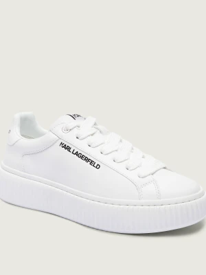 Karl Lagerfeld Skórzane sneakersy KAPRIKA biały