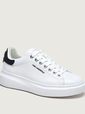 Karl Lagerfeld Skórzane sneakersy KORE biały