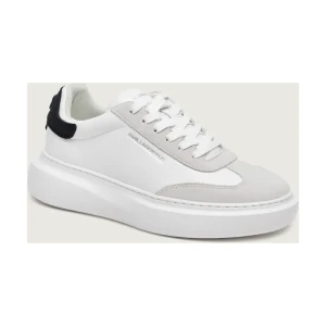 Karl Lagerfeld Skórzane sneakersy KORE | zamsz