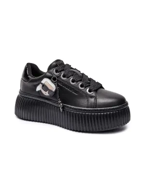 Karl Lagerfeld Skórzane sneakersy KREEPER