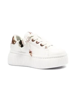 Karl Lagerfeld Skórzane sneakersy KREEPER