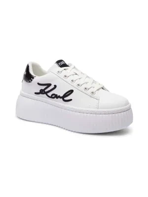 Karl Lagerfeld Skórzane sneakersy KREEPER LO