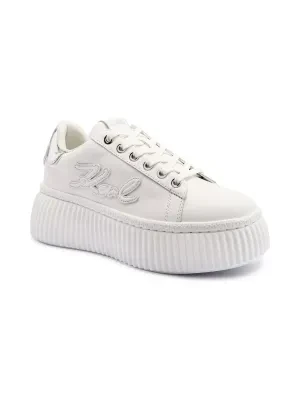 Karl Lagerfeld Skórzane sneakersy KREEPER LO