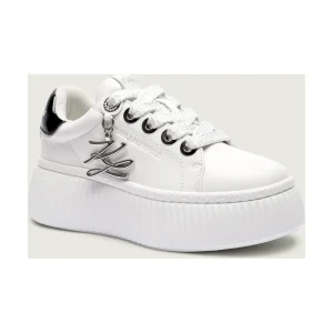 Karl Lagerfeld Skórzane sneakersy KREEPER LO