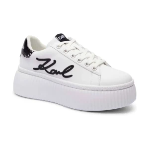 Karl Lagerfeld Skórzane sneakersy KREEPER LO