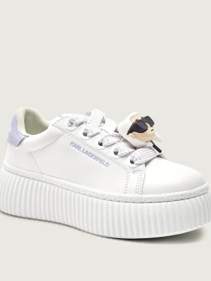 Karl Lagerfeld Skórzane sneakersy KREEPER LO
