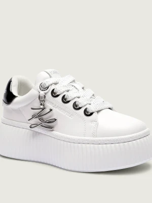 Karl Lagerfeld Skórzane sneakersy KREEPER LO