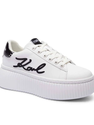 Karl Lagerfeld Skórzane sneakersy KREEPER LO