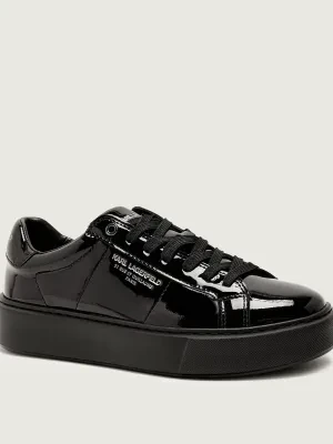 Karl Lagerfeld Skórzane sneakersy MAXI KUP RSG