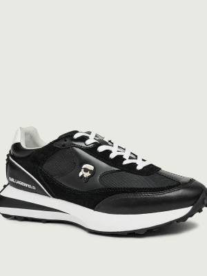 Karl Lagerfeld Skórzane sneakersy ZONE NFT | zamsz