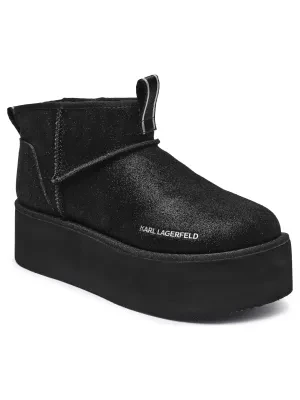 Karl Lagerfeld Śniegowce THERMO | skóra