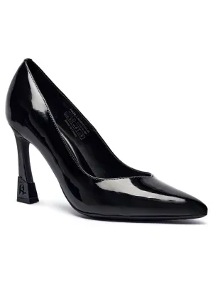 Karl Lagerfeld Skórzane szpilki