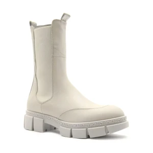 Karl Lagerfeld Skórzane sztyblety ARIA