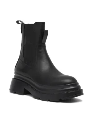 Karl Lagerfeld Skórzane sztyblety DANTON