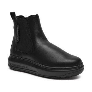 Karl Lagerfeld Skórzane sztyblety KAPRI LUG