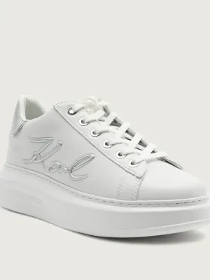 Karl Lagerfeld Skórzane trampki Signia Lace