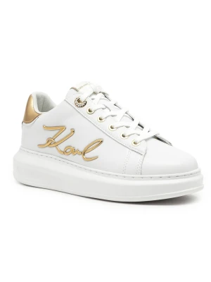 Karl Lagerfeld Skórzane trampki Signia Lace