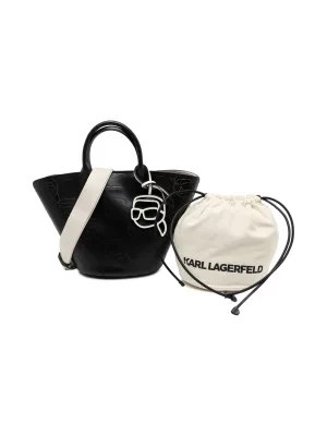 Karl Lagerfeld Skórzany kuferek ikonik 2.0