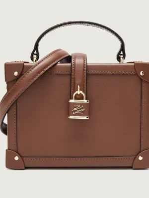 Karl Lagerfeld Skórzany kuferek k/autograph