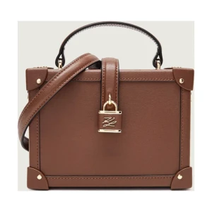 Karl Lagerfeld Skórzany kuferek k/autograph