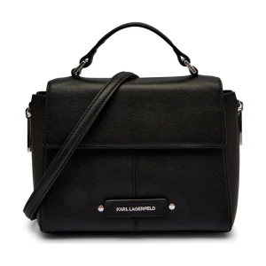 Karl Lagerfeld Skórzany kuferek k/hardware