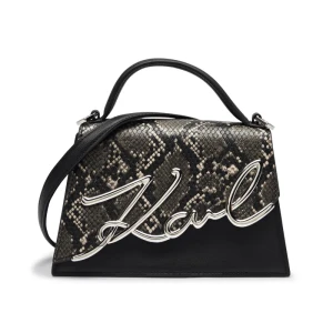Karl Lagerfeld Skórzany kuferek k/signature 2.0
