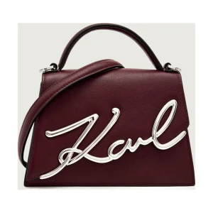 Karl Lagerfeld Skórzany kuferek k/signature 2.0