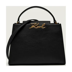 Karl Lagerfeld Skórzany kuferek k/signature