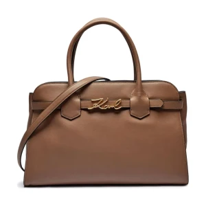 Karl Lagerfeld Skórzany kuferek K/SIGNATURE