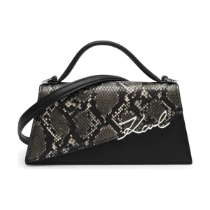 Karl Lagerfeld Skórzany kuferek k/signature