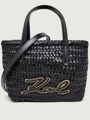 Karl Lagerfeld Skórzany kuferek K/signature
