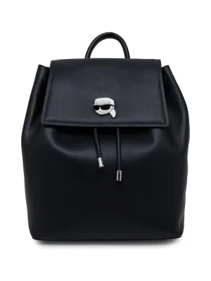 Karl Lagerfeld Skórzany plecak k/ikonik 2.0