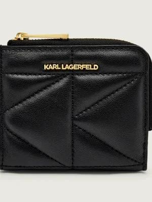 Karl Lagerfeld Skórzany portfel k/kuilt