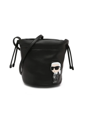Karl Lagerfeld Skórzany worek k/ikonik 2.0