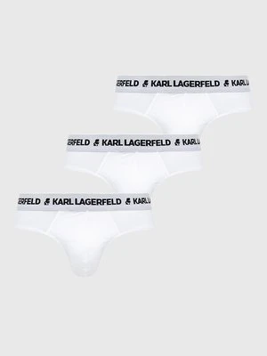 Karl Lagerfeld Slipy (3-pack) 211M2103 męskie kolor biały