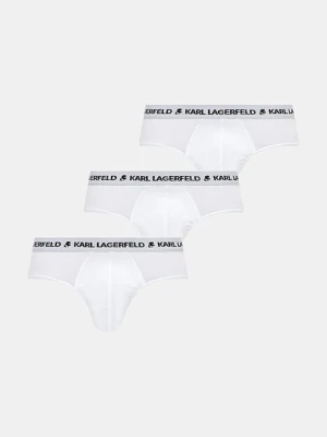 Karl Lagerfeld slipy 3-pack męskie kolor biały A1M47152
