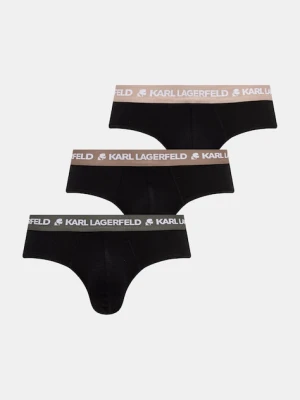 Karl Lagerfeld slipy męskie bawełniane z elastanem 3-pack