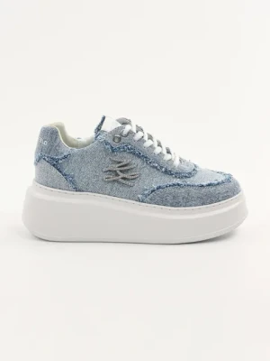 Karl Lagerfeld sneakersy ANAKAPRI damskie kolor niebieski KL63523D