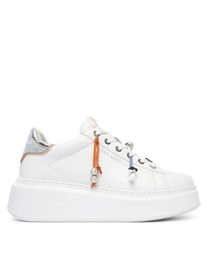 KARL LAGERFELD Sneakersy Anakapri KL63516T Biały