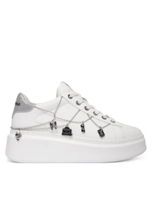 KARL LAGERFELD Sneakersy Anakapri KL63546 Biały