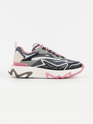 Karl Lagerfeld sneakersy BLAZE damskie kolor szary KL62422