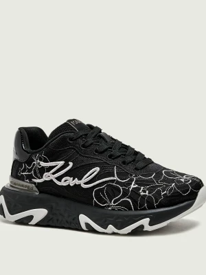 Karl Lagerfeld Sneakersy Blaze | z dodatkiem skóry czarny