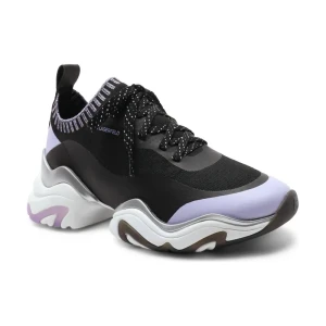 Karl Lagerfeld Sneakersy GEMINI Knit Sock Lo | z dodatkiem skóry